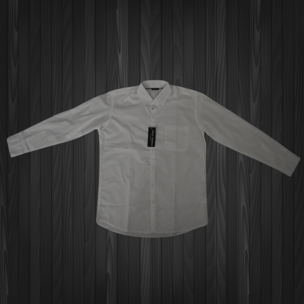 Men’s White Cotton Shirt – 100% Pure Cotton, Breathable, Classic Fit - Image 4