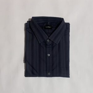 Men’s Cotton Navy Blue Shirt – Classic Fit, Breathable & Stylish
